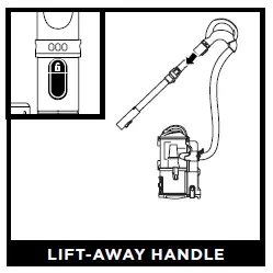 LIFT-AWAY HANDLE