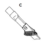 C. Duster Crevice Tool