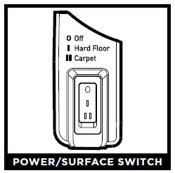 POWER/SURFACE SWITCH