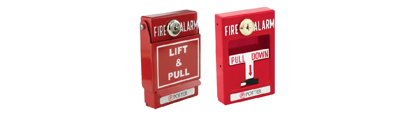 Potter Pad100-pssa-psda Addressable Pull Station Single-dual Action Owner's Manual Potter Pad100-pssa-psda Addressable Pull Station Single-dual Action Owner's Manual