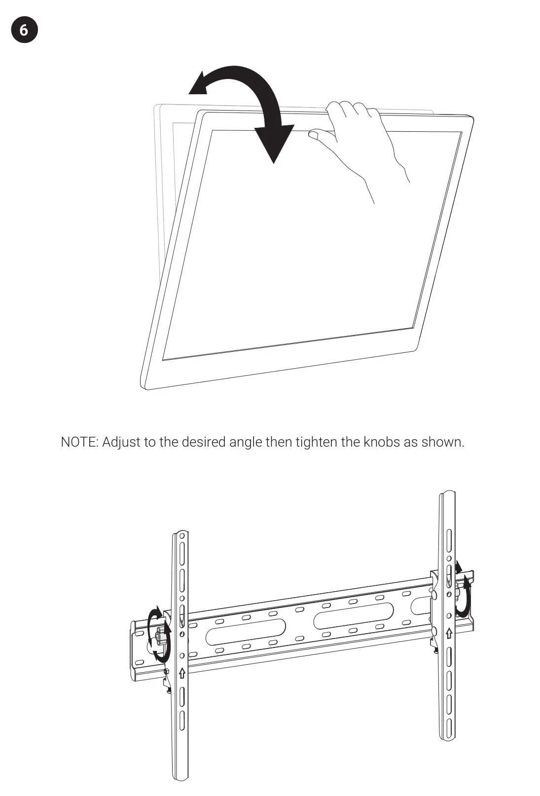 SILVER MONKEY UT-200 TV Bracket - Figure 1-6