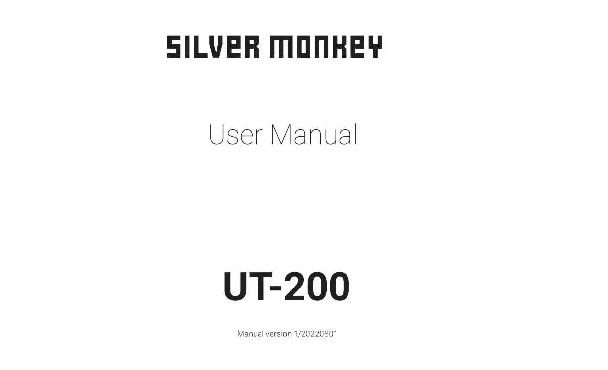 SILVER MONKEY UT-200 TV Bracket User Manual