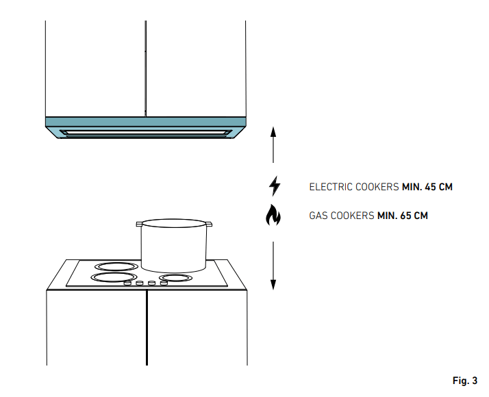 GLOBALO Kasperio 60 Built In Range Hood - ELECTRIC COOKERS