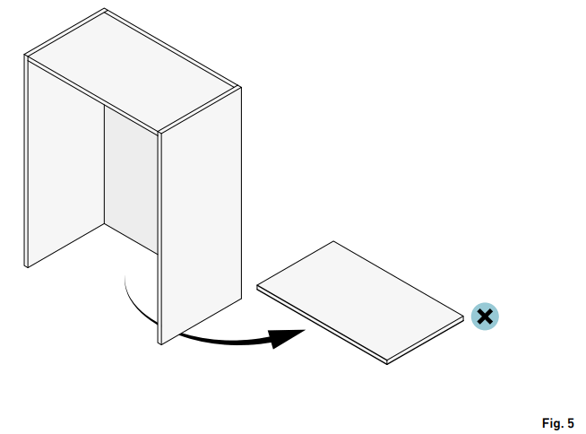 GLOBALO Kasperio 60 Built In Range Hood - cabinet