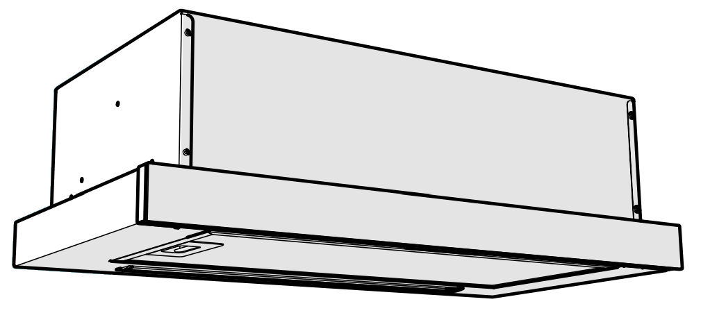 GLOBALO Kasperio 60 Built In Range Hood - grease filter