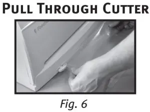 FIG 12 Pull Through Cutter
