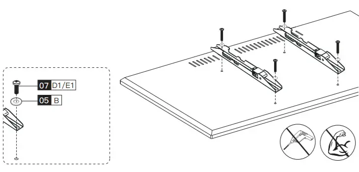 PERLESMITH TV Wall Mount PSLF6 -figure 15