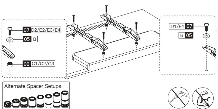 PERLESMITH TV Wall Mount PSLF6 -figure 17