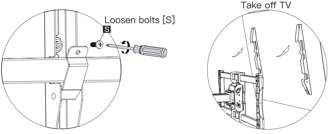 PERLESMITH TV Wall Mount PSLF6 -figure 51