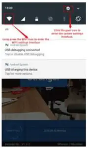 Using Wi-Fi network connection