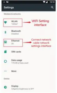 Using Wi-Fi network connection