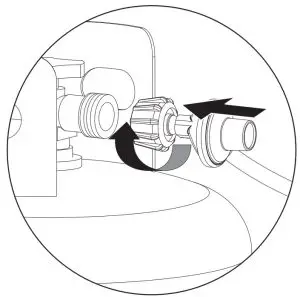 Connecting LP Gas Tank