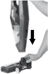 Cordless Vacuum operating