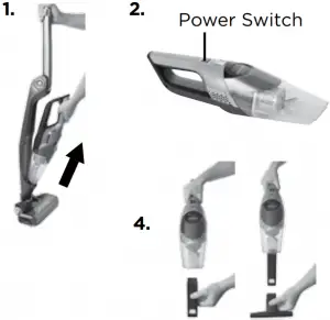 removable hand vacuum parts
