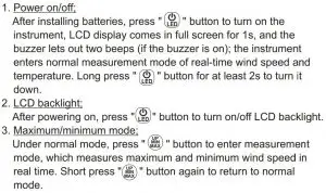 FIG 3 Operation instruction