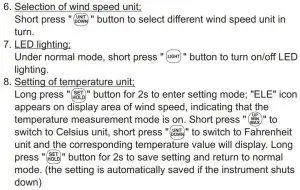 FIG 5 Operation instruction