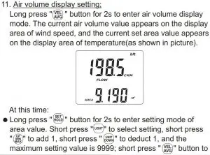 FIG 7 Operation instruction