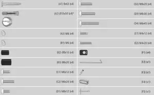 hama 00118055 Tilt TV Wall Bracket - kit