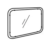 a close up of a logo