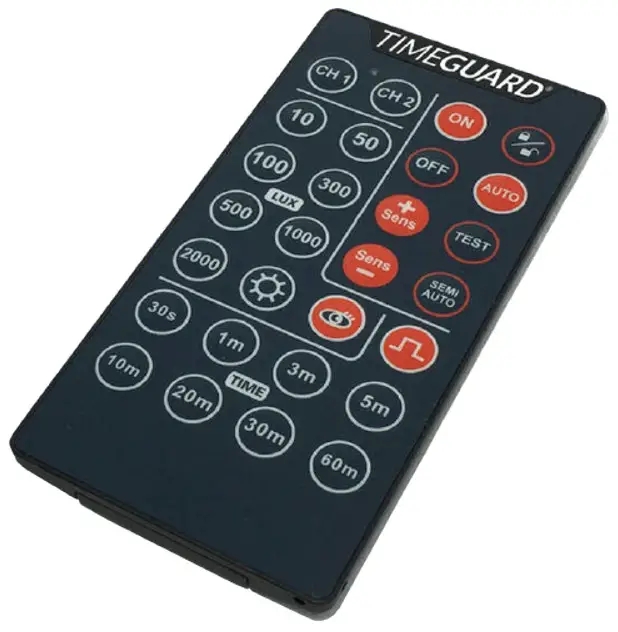 TIMEGUARD IR10AB Infrared Remote Control -figure 1