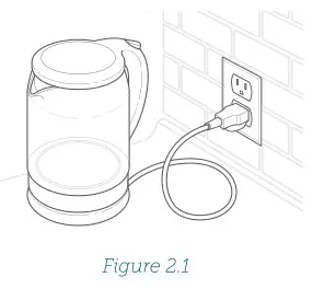 COSORI CO117-DK Original Digital Glass Kettle - Fig 2.1