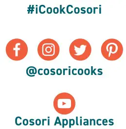 COSORI CO117-DK Original Digital Glass Kettle - Social Media Info