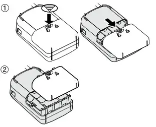 TANDD RTR-576 Wireless CO2 Recorder - Install the Battery 1