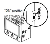 TANDD RTR-576 Wireless CO2 Recorder - Turn on the