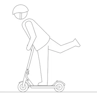xiaomi M365 Electric Scooter- Keep both feet