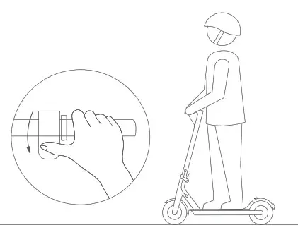 xiaomi M365 Electric Scooter- full stop
