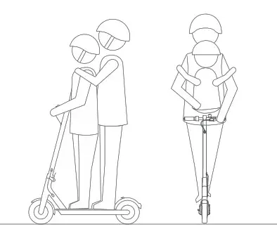 xiaomi M365 Electric Scooter- ride with anyone