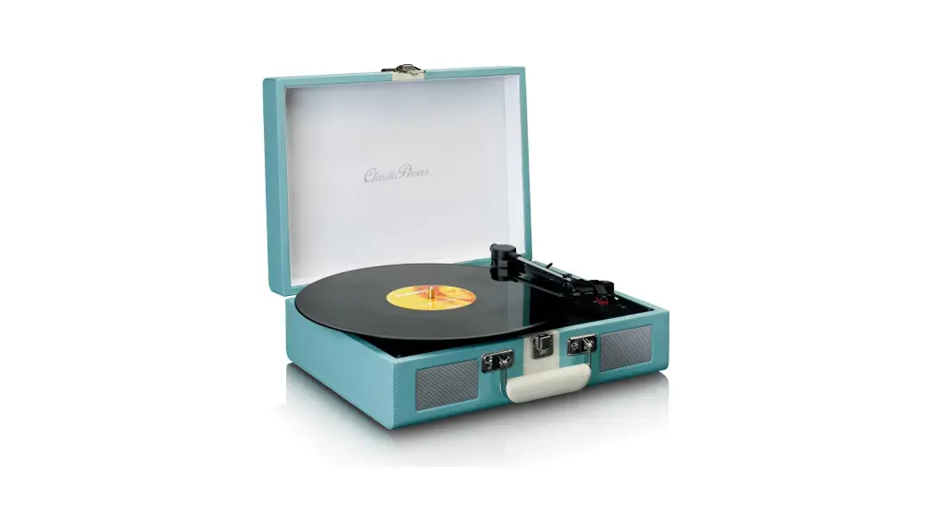 Classic Phono Tt-110 Turntable With Bluetooth Reception And Built-in Speakers User Manual