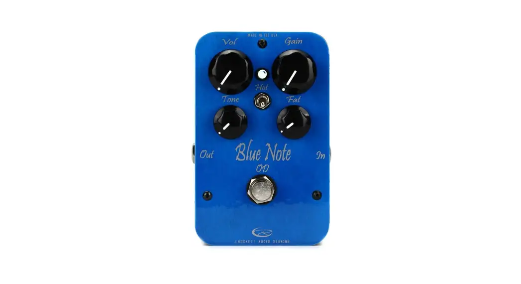 J Rockett Audio Designs 92320201306 Blue Note Boost/overdrive Pedal User Manual