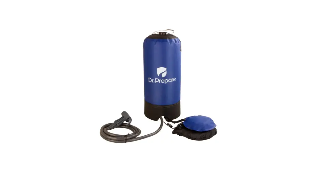 Dr Prepare Dpps-25l-001 Gallon Portable Camp Shower User Guide