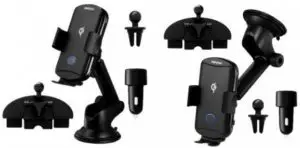 MPOW M4.2 Bundle BMCA142A Wireless Charging Mount Kit with Smart Auto Clamp