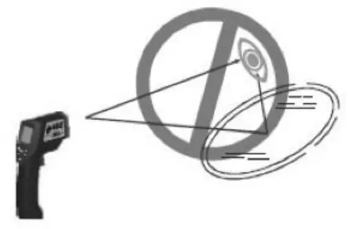 TRADEQUIP 1217T Infa Red Thermometer - OPERATING INSTRUCTIONS