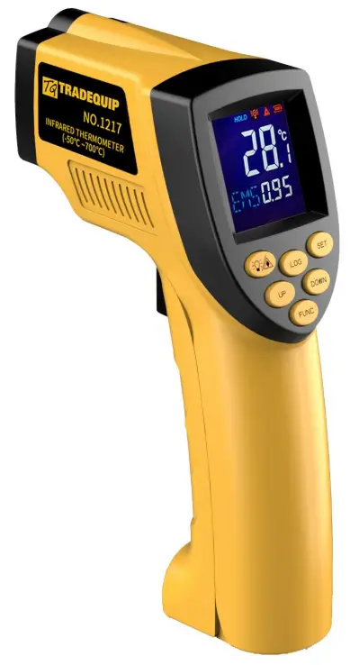 TRADEQUIP 1217T Infa Red Thermometer