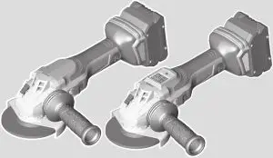 BOSCH GWS 18V 15 C Professional Cordless Angle