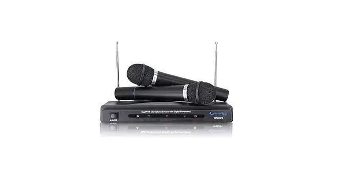 Technical Pro Macmike Wm201 Wireless Microphone System User Manual