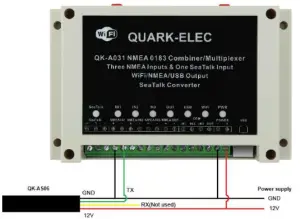 Connecting QK-AS06 to NMEA 0183 (RS422) devices