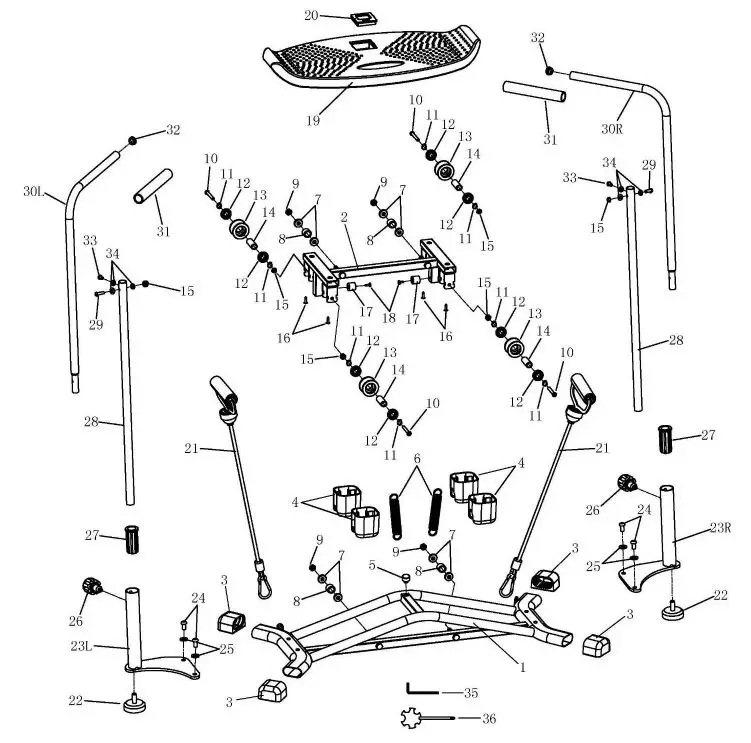 Coopers OF STORTFORD H724 Ski Exerciser fig-3