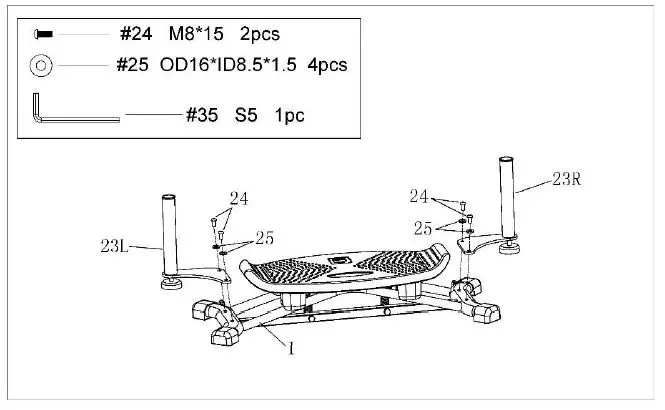 Coopers OF STORTFORD H724 Ski Exerciser fig-4