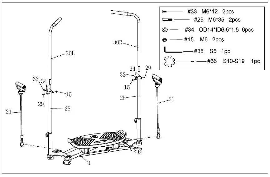 Coopers OF STORTFORD H724 Ski Exerciser fig-6