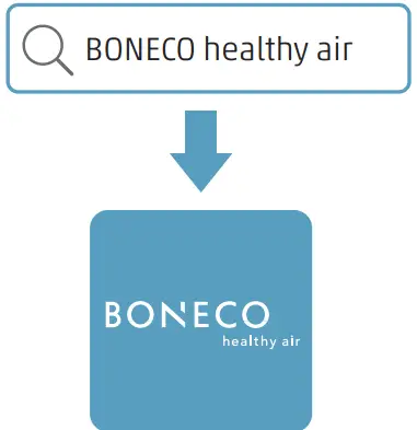 BONECO H700 Humidifier Air Purifier - app1