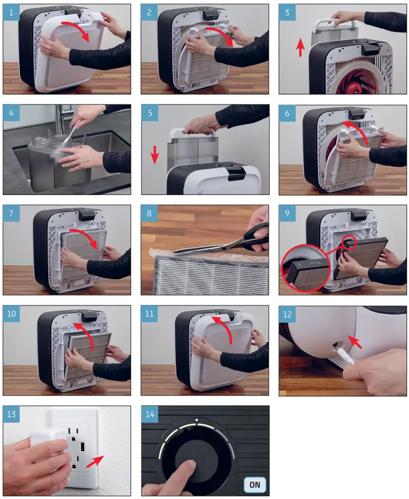 BONECO H700 Humidifier Air Purifier - fig2