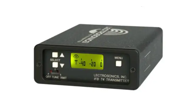 Lectrosonics Ifbt4 Synthesized Uhf Ifb Transmitter Instruction Manual