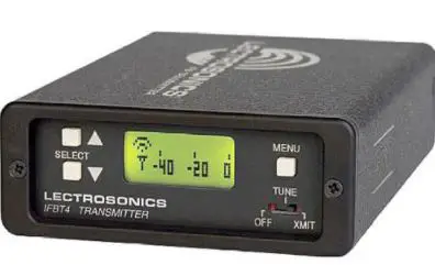 LECTROSONICS IFBT4 Synthesized UHF IFB Transmitter