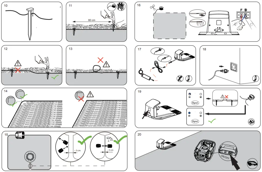 YARD FORCE NX Series Robotic Lawn Mower - fig