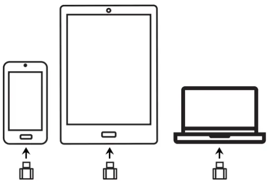 2.4G Wireless Connection with Type-C Receiver