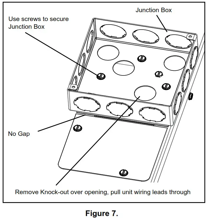 magic pak HWC9 V Series Electric Packaged Unit - Evaporator Condensate Drain5